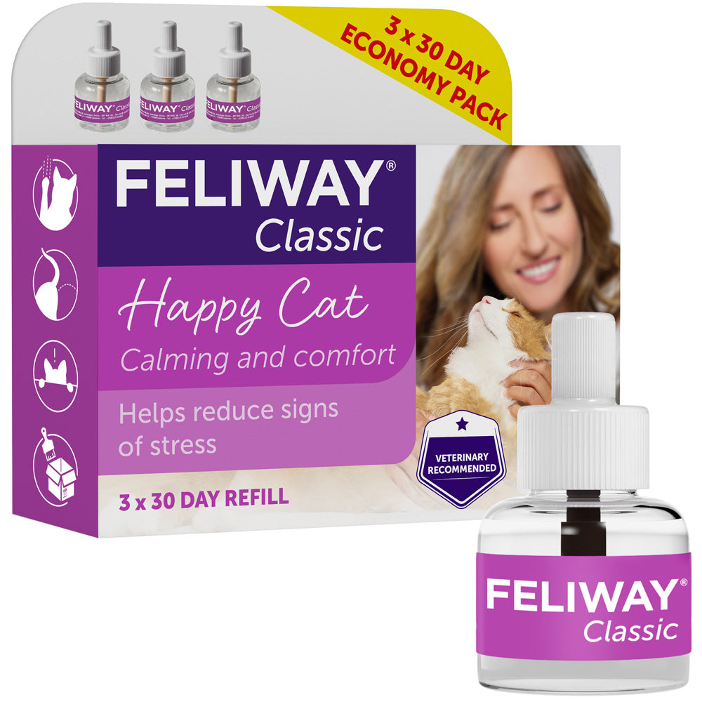 feliway classic 3-refills